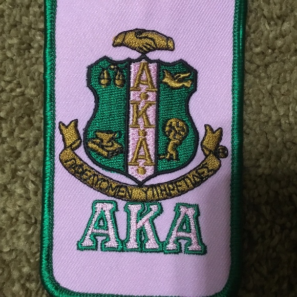 AKA Embroidered Luggage Tag - Picture 4 of 4
